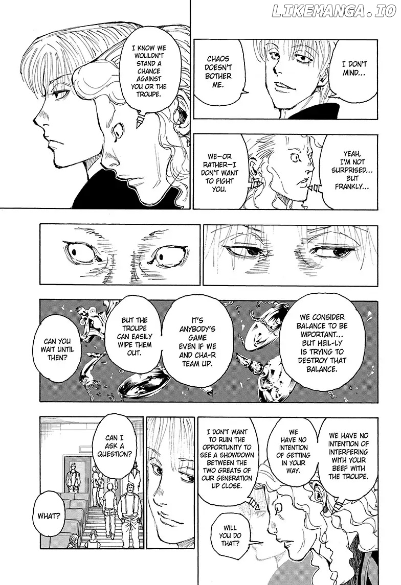Hunter x Hunter, Chapter 393 image 11